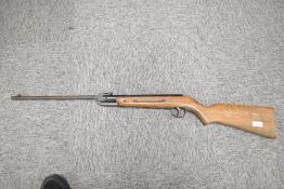 A vintage Diana air rifle Serial No 234792