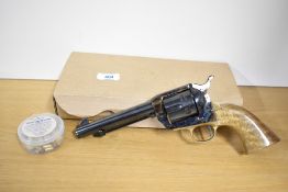 An Armi Jager high quality replica blank firing revolver ser No 1653 in original box
