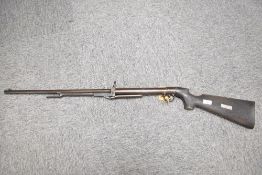 A BSA under lever action .177 air rifle Serial number 13566 circa 1907-1908 in working order stamped