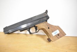 A GAMO Compact Single Stroke Pneumatic Match Pistol Model .177 calibre Ser No 04-4C-039971-06