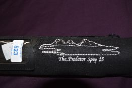The Predator Spey 15 brand new 15ft spey rod from Patterson of Lochgair 3 pc with spare tip line