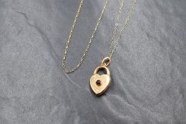 A yellow metal fine link 21' chain, no marks but presumed gold, and a 9ct gold 16' fine link chain