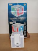 A modern retro collectable - The Ipod Disco cube , boxed and unused deadstock speaker system