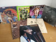 A ten record mixed lot - and more VG/VG or better - Who , Psychedelic Furs and more on offer here