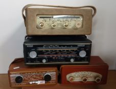 A lot of untested vintage Hacker radios