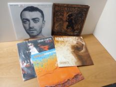 A lot of five vinyl albums Sam Smith and more