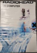 A Radiohead ' OK Computer ' large poster measuring 60cm x 84cm