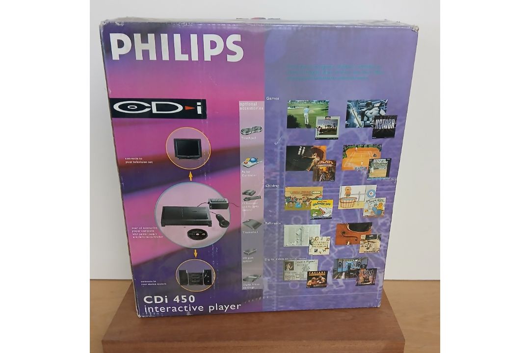 A Philips Cdi 450 interactive player - a cool modern / retro tech piece - boxed new old stock - Image 2 of 2