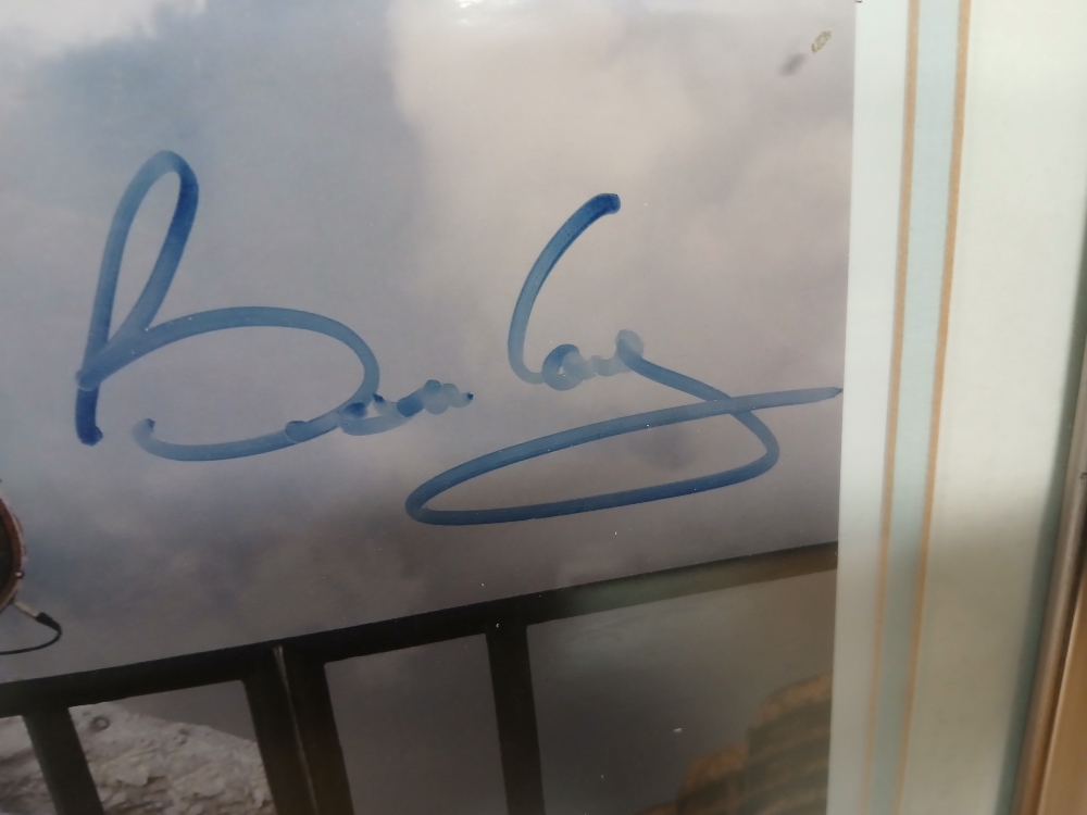 A Brian May print - framed and signed but we not have an authenticity - 35cm x 30cm - Queen - Image 2 of 5