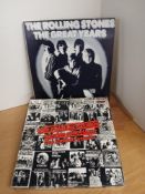 A lot of cassette box sets with titles by the Rolling Stones , Led Zeppelin and Eric Clapton