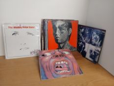 A twenty record lot with classic rock , pop , prog and more as in photos - viewing recommended -