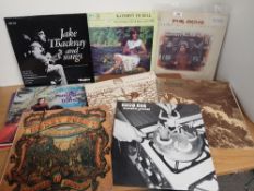 A twelve record lot - SSW / Folk interest VG/VG