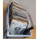 A large box of 45's - some really nice titles in here - new wave / mod revival and more - it's an
