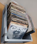 A large box of 45's - some really nice titles in here - new wave / mod revival and more - it's an