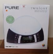A Pure Twilight mood and wake up light radio / new old stock