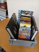 A lot of U2 items - books and DVD's - as in photos