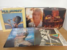 A lot of eight Rod Stewart and The Faces - VG/VG+