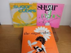 A lot of three 12 inch singles by the pre Bjork Icelandic band The Sugarcubes