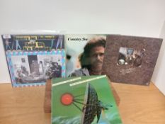 A Country Joe lot of eight albums - great SSW and recommended VG/VG or better