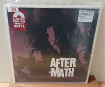 A limited edition RSD sealed Rolling Stones coloured vinyl Aftermath