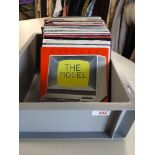 A box of mixed 45 rpm seven inch singles with the bulk being VG+ / VG+ - around 70 records on