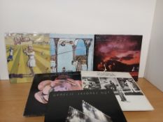 A lot of eight later Genesis vinyl pressings - VG/VG some better