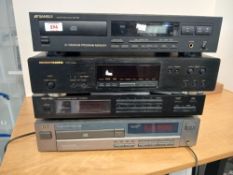 A lot of six Hi-Fi components - included DVD player - sold as seen - will be PAT tested