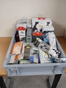 A large box of new old stock with Headphones - as in photos - good reseller potential here