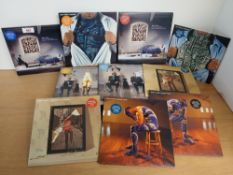 A lot of NM/NM Biffy Clyro 45's - unplayed limited editions with coloured vinyl - 10 in total