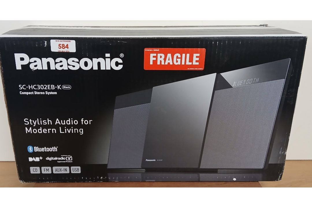 A Panasonic Bluetooth Speaker SCH302EBK - boxed new old stock - Image 1 of 3