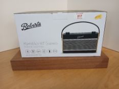 A Roberts Rambler boxed radio - iconic and regarded brand - new old stock