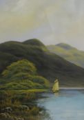 *Local Interest* James Fairbanks (British 19th Century) Oil on paper, a pair of Lakeland landscapes,