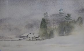 *Local Interest* After Colin Whittle (British 20th Century) Lithograph 'Kitty Hall, Elterwater', a