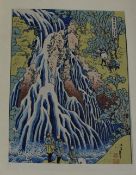 After Hokusai (Japanese 1760 - 1849) and Hiroshige (Japanese 1797 - 1858) a collection of twenty-