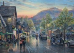 *Local Interest* After Graham Twyford (British Contemporary) Lithograph 'Grasmere by Twilight', a