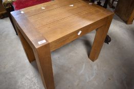 A modern coffee table