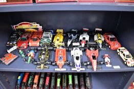 Formula 1 & Rally Die-cast Racing Cars, Burago 1:24 scale Lotus 97T, Williams FW 08, Ferrari 126 C4,