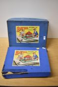 A vintage architectural building set manufactured by Plimpton Engineering Co. Ltd. of Liverpool. The