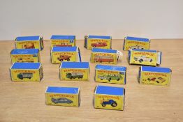 Matchbox Die-casts, 1965-1969 Series, 6 Ford Pick Up, 21 Foden Concrete Truck, 24 Rolls Royce Silver