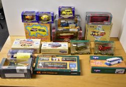 Corgi Die-casts, 97741 Island Transport, 97101 Island Transport, 97063 Yelloway, 97230 Leyland