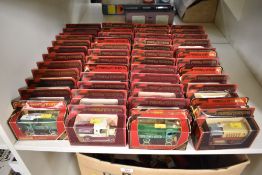 A collection of Matchbox Models of Yesteryear die-cast model vehicles, primarily dating from the