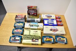 Modern Corgi Die-casts, 1985 Transit Wrecker, Volvo 760 Saloon, Citroen 2CV, 97735 Cumbrian Set,