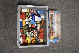 Playworn Die-casts, Matchbox Super Kings K43 Log Transporter part boxed, Dinky, Majorette, Siku,