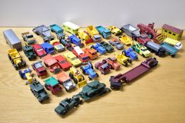 Matchbox, Matchbox Lesney and Similar Playworn Die-casts, Wagons, Military, Road Haulage, Massey