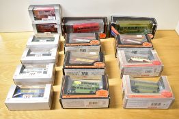 EFE Gilbow Die-casts Buses, 16501 Ribble, 15902 Dulux, 16118 Fishwick & Sons, 20002 Ribble, 20128