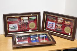 Matchbox Models of Yesteryear Limited Edition Framed Cabinets with Die-cast Models, 03390 Leyland