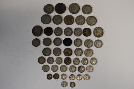 A Collection Of British Pre 1947 Silver, Comprising, Half Crowns, Florins, Shillings, Sixpences,
