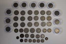 Nineteenth And Twentieth Century Silver Coinage, Comprising, Florins, Shillings, Sixpences And