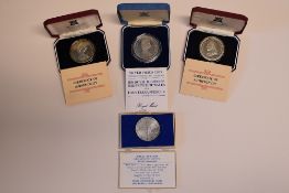 A Royal Mint 1981 Silver Proof Commemorative Coin Struck For The Marriage Of The Prince Of Wales And