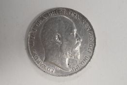 An Edward VII 1902 Silver Crown, Obv Edward VII, Rev George And Dragon, Lovely Coin.